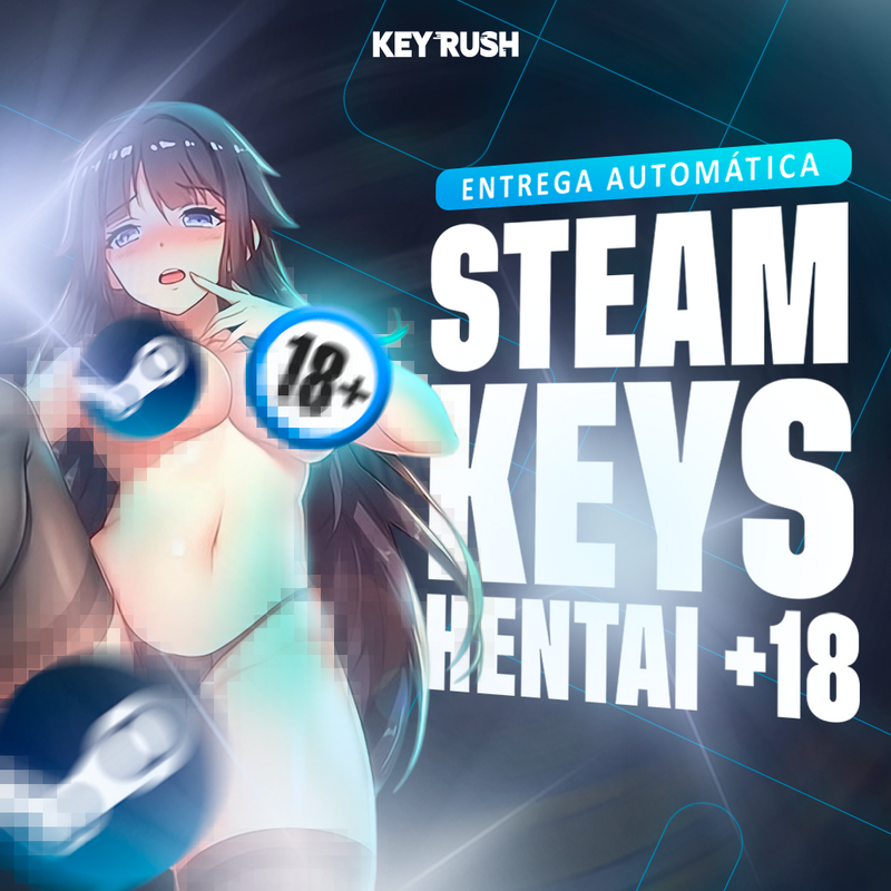🔞 | STEAM KEY HENTAI - JOGOS +18